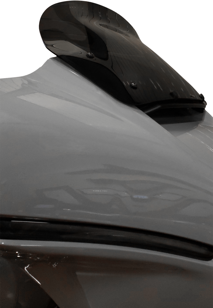 Wind Vest Windshield - 11-1/2" - Dark Smoke - FLHX, FLHXSE