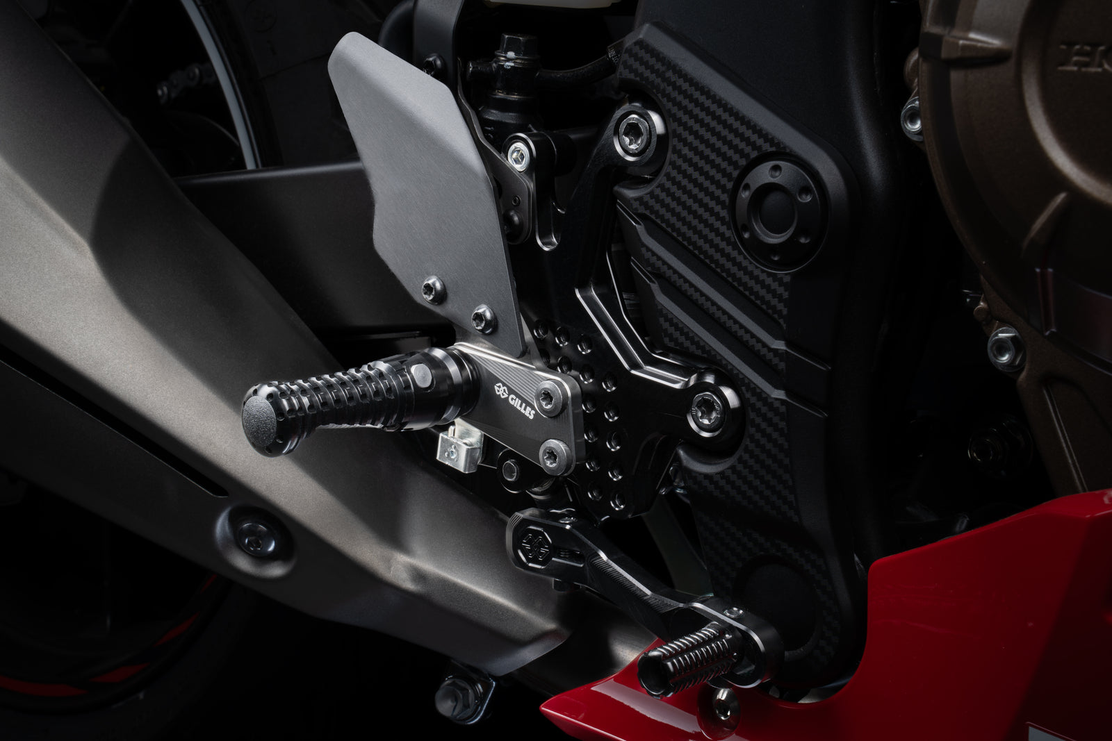 Gilles Tooling Footrest System AS31GT3 Black
