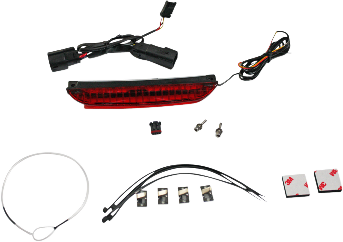 Custom Dynamics Luggage Rack Light Bar - Red