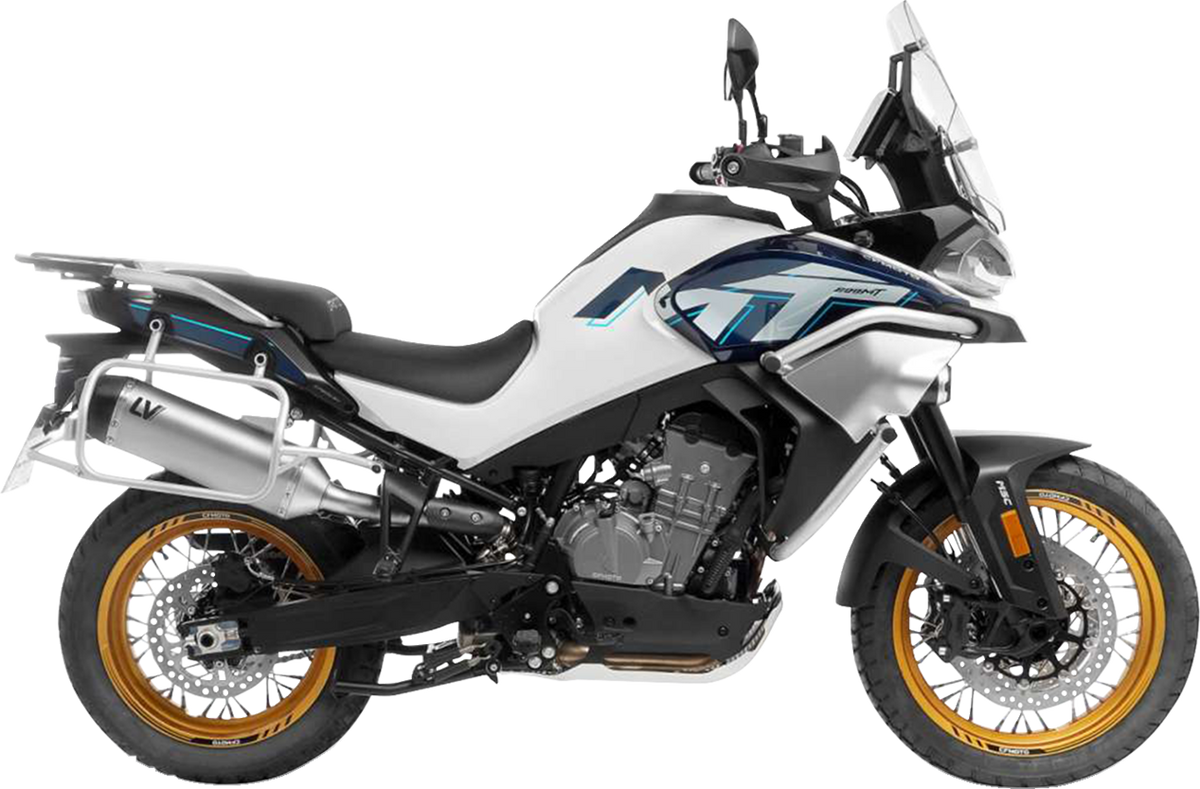 LeoVince LV-14 Slip-On Muffler - Stainless Steel - KTM/CF MOTO 790/800/890/901