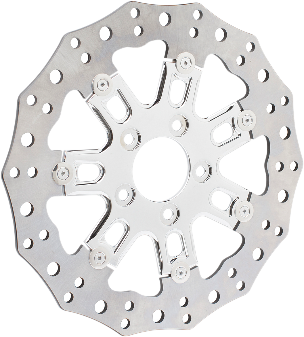 Arlen NESS Front Rotor - 7 Valve - 11.8" - Chrome