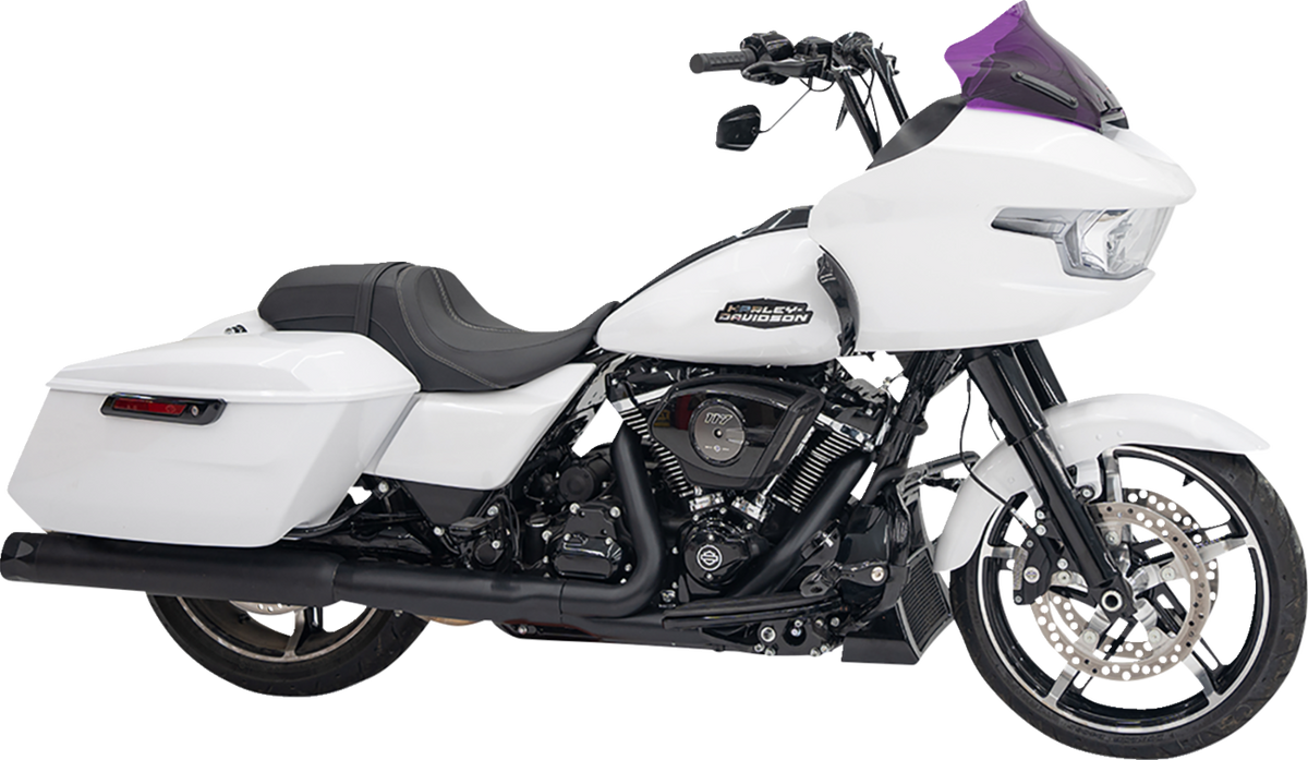 Klock Werks Kolor Flare® Windshield - 10" - Purple - '23-'25 FLTRX