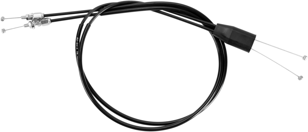 Motion Pro Black Vinyl Throttle Cable - Push/Pull - '02-'17 CRF