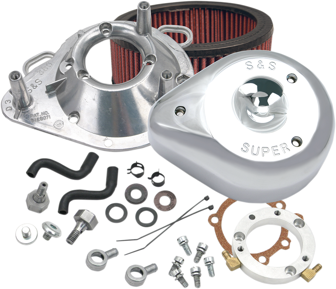 S&S Cycle Teardrop Air Cleaner - Chrome