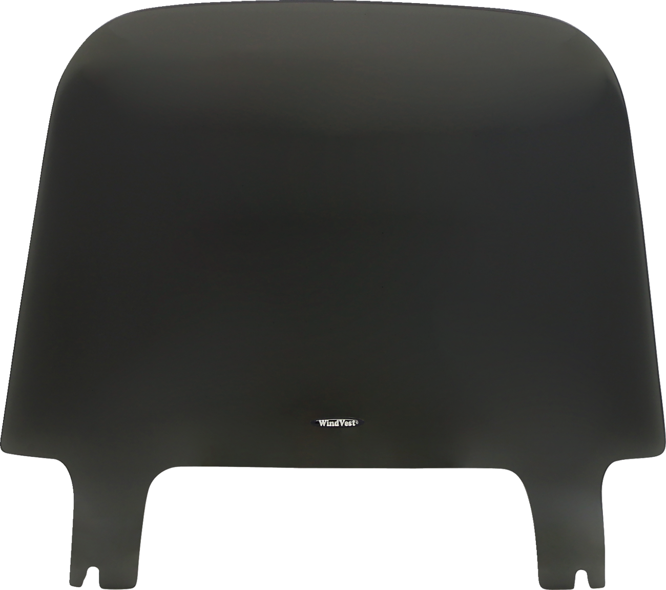 Wind Vest Windshield - 10" - Dark Smoke - FLSB