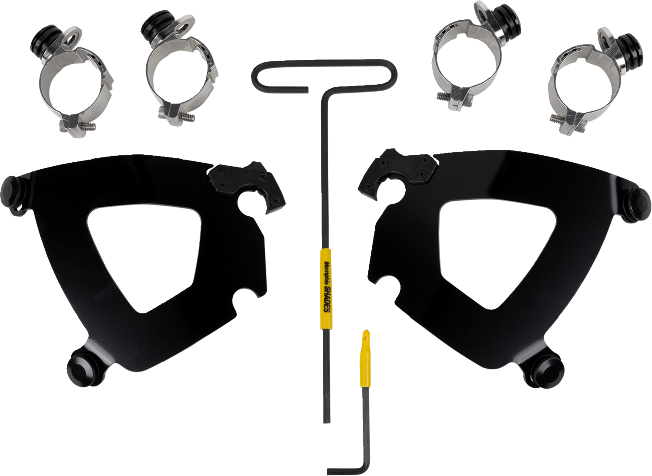 Memphis Shades Gauntlet Mounting Kit - Black - Chief