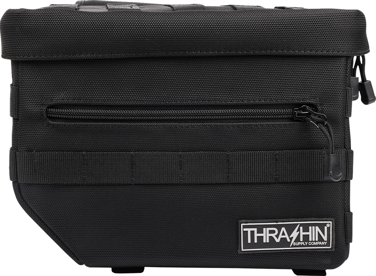 Thrashin Supply CO. Essential Saddlebags - Black