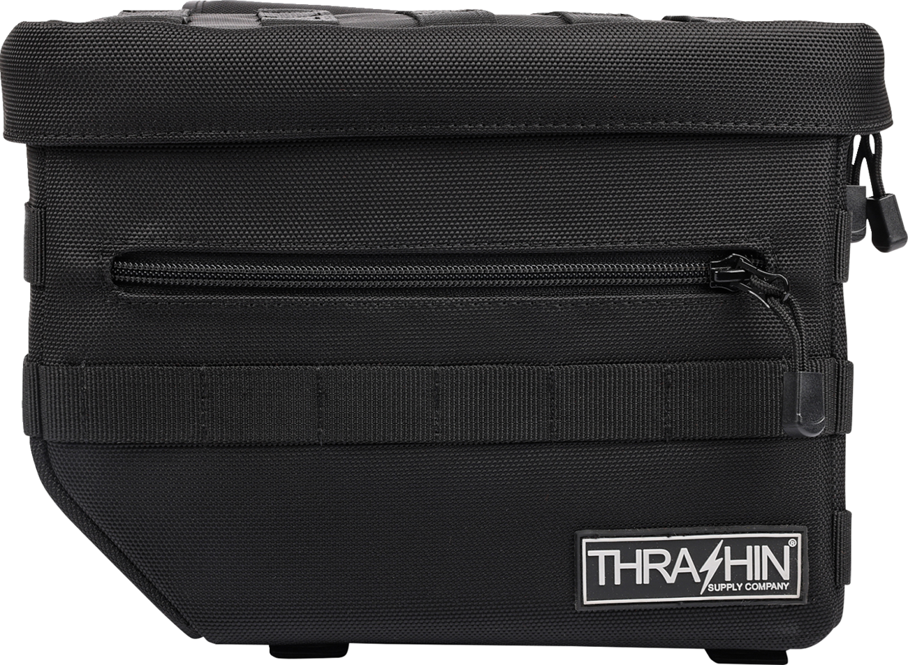 Thrashin Supply CO. Essential Saddlebags - Black