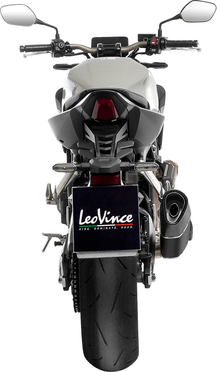 LeoVince LV-14 R Exhaust System - Black Edition - Honda CB/CBR 650