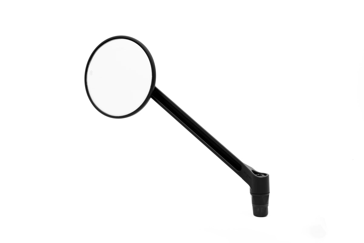 Gilles Tooling MOON Dashboard Mirror Left Round Black Matt