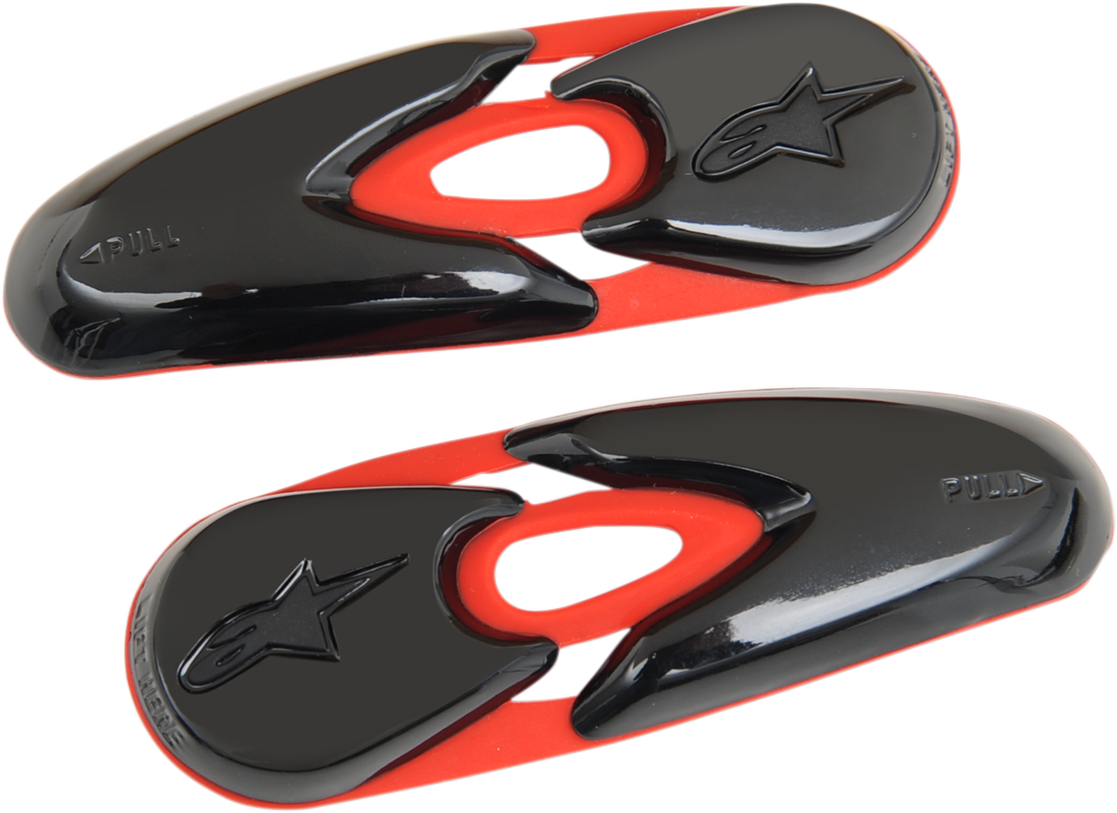 Alpinestars Toe Sliders - Red/Black