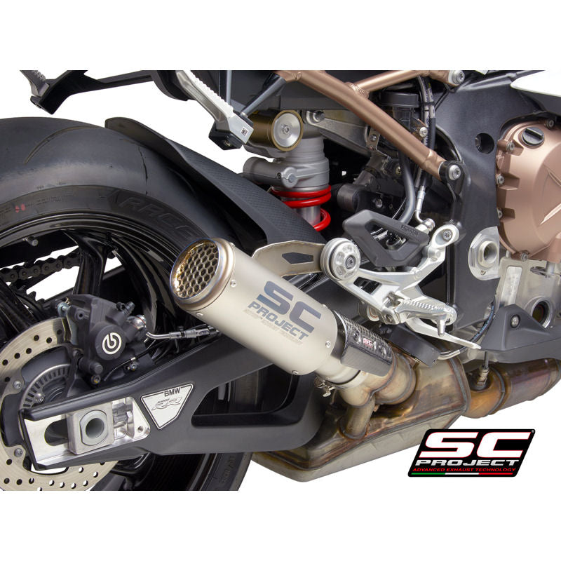 SC Project CR-T Titanium Slip On for BMW S1000RR M1000RR K67