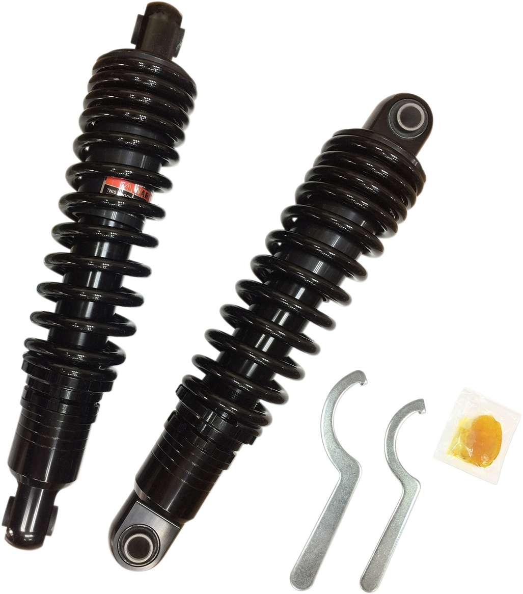 Drag Specialties Shocks Premium Ride-Height Adjustable Shocks - 13" - Heavy Duty - Black
