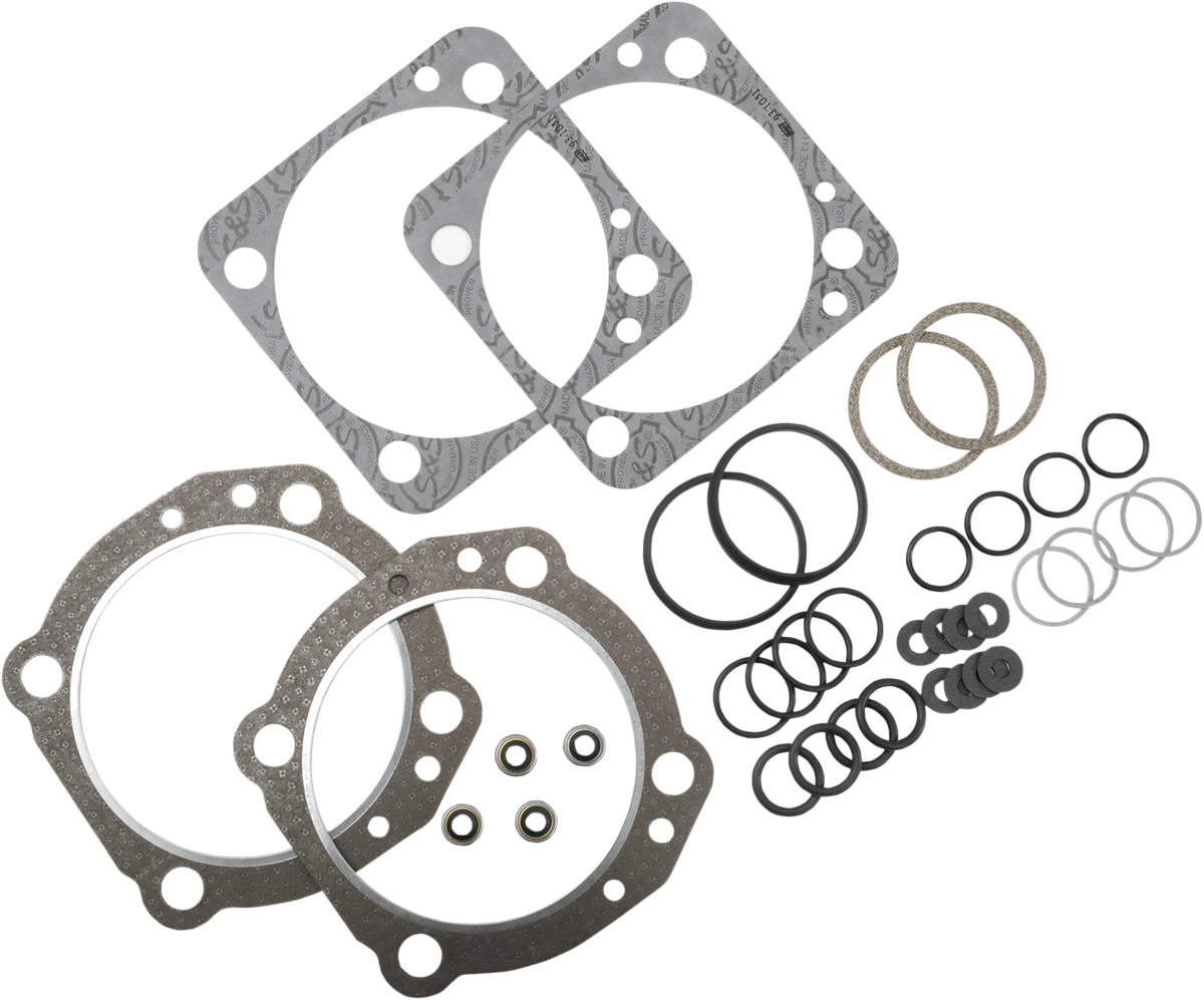 S&S Cycle Top End Gasket Kit - 4" Super Stock - EVO Big Twin