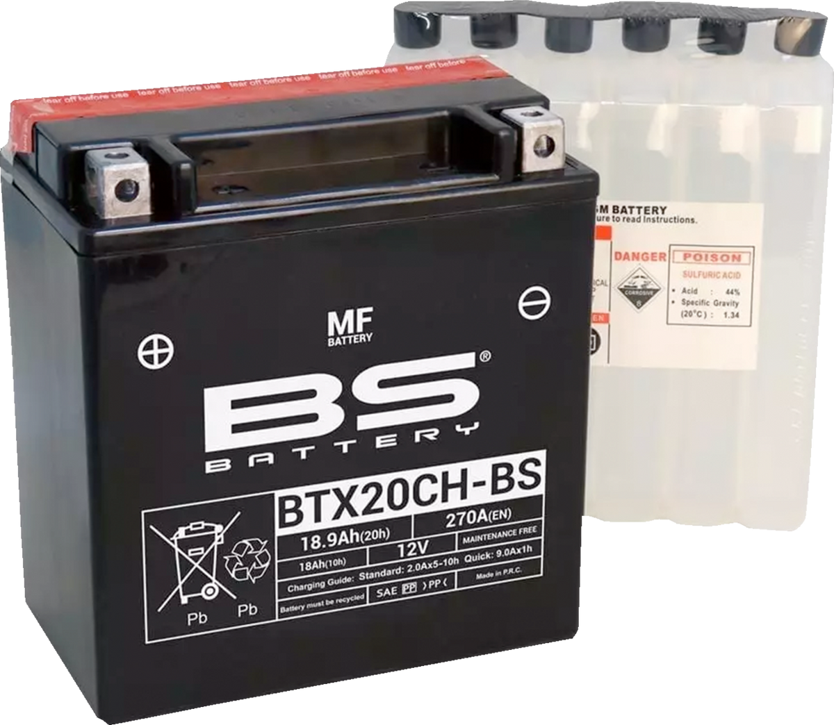 BS Battery Battery - BTX20CH-BS (YTX)