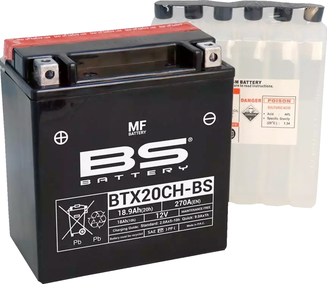 BS Battery Battery - BTX20CH-BS (YTX)