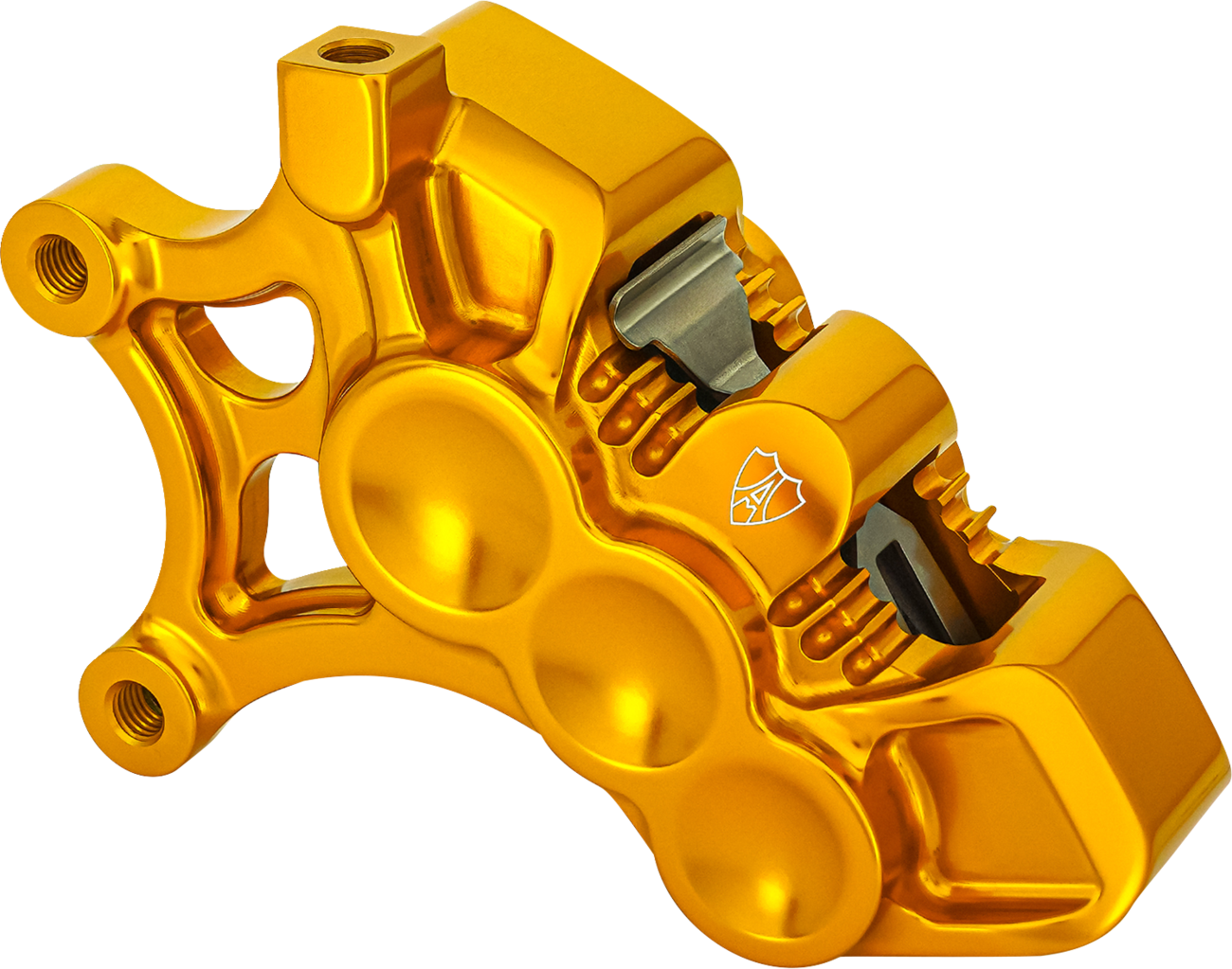 Arlen NESS Monoblock Axial Brake Caliper - 14" - Left - Gold
