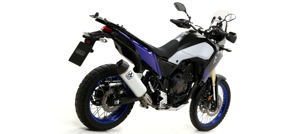 72626AK Indy Race Aluminium Slip On With Carbon End Cap