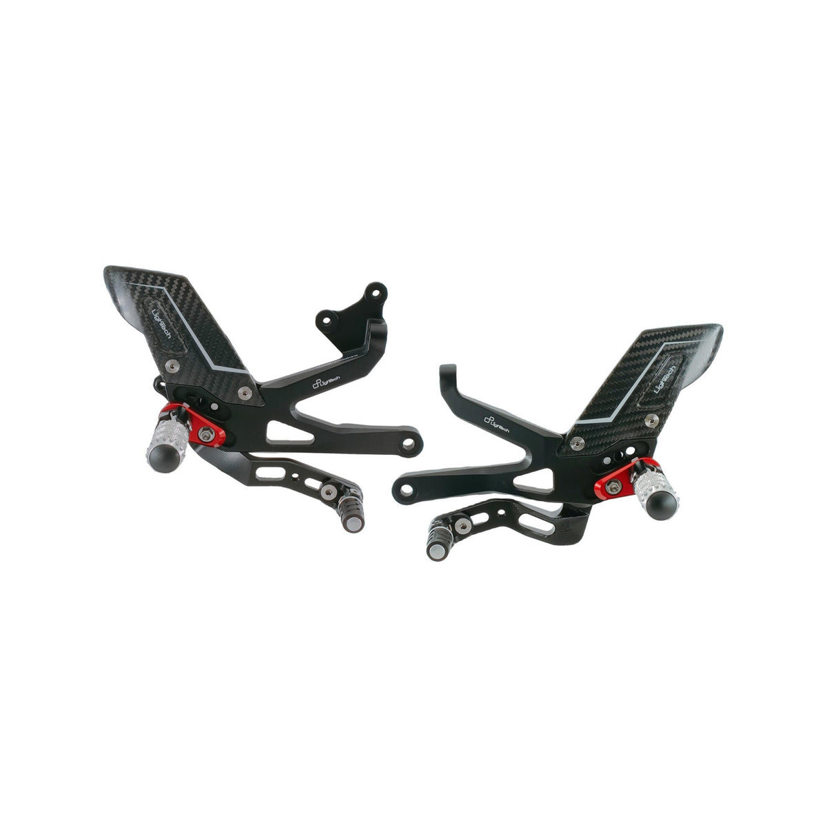 LighTech R Series Adjsutable Rear Sets for Panigale V4 V4S V4R