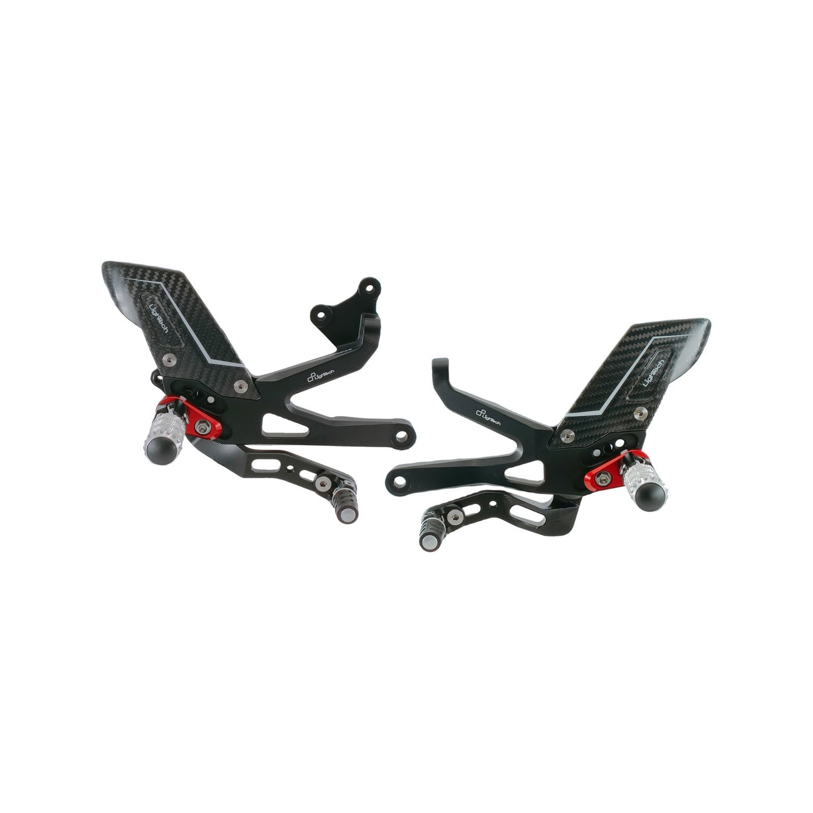 LighTech R Series Adjsutable Rear Sets for Panigale V4 V4S V4R