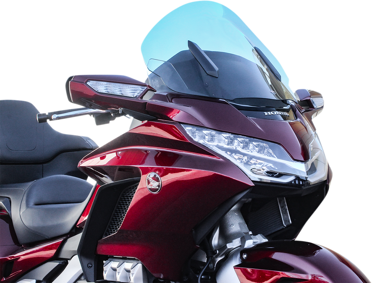 Klock Werks Flare® Windshield - 18" - Tinted - '18-'25 Gold Wing