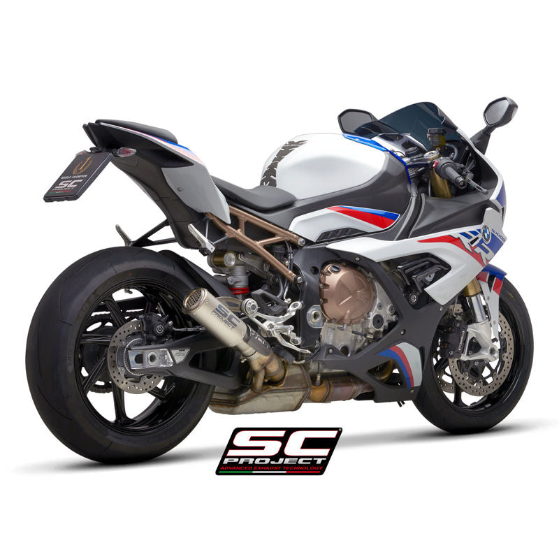 SC Project CR-T Titanium Slip On for BMW S1000RR M1000RR K67