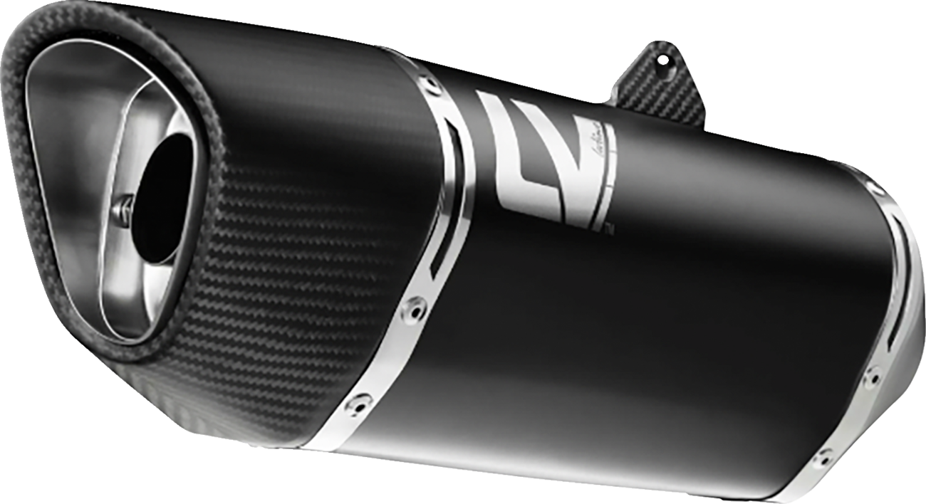LeoVince LV-14 R Black Edition Slip-On Muffler - Honda CB 750 Hornet