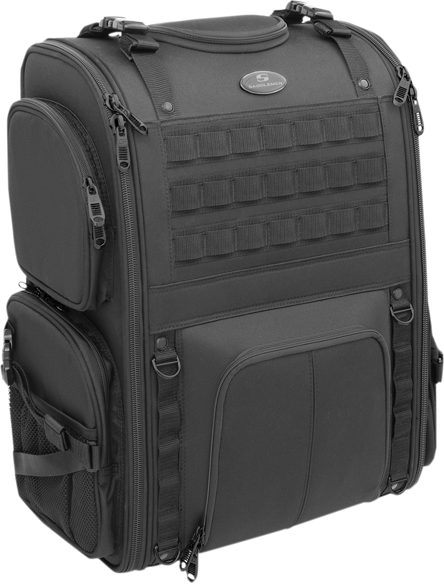 Saddlemen S3500 Tactical Sissy Bar Bag - Black