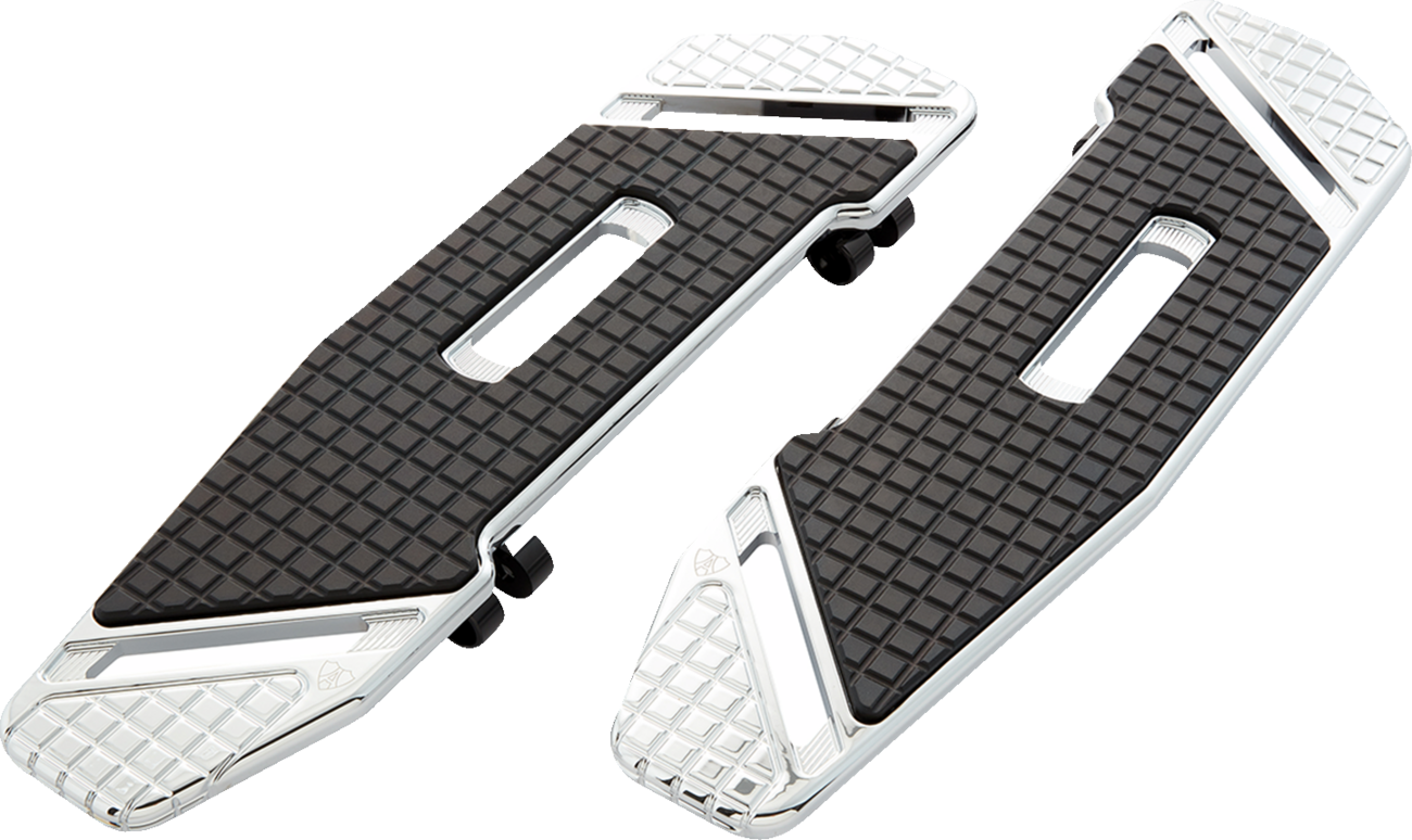 Arlen NESS SpeedLiner Floorboards - Driver - Chrome