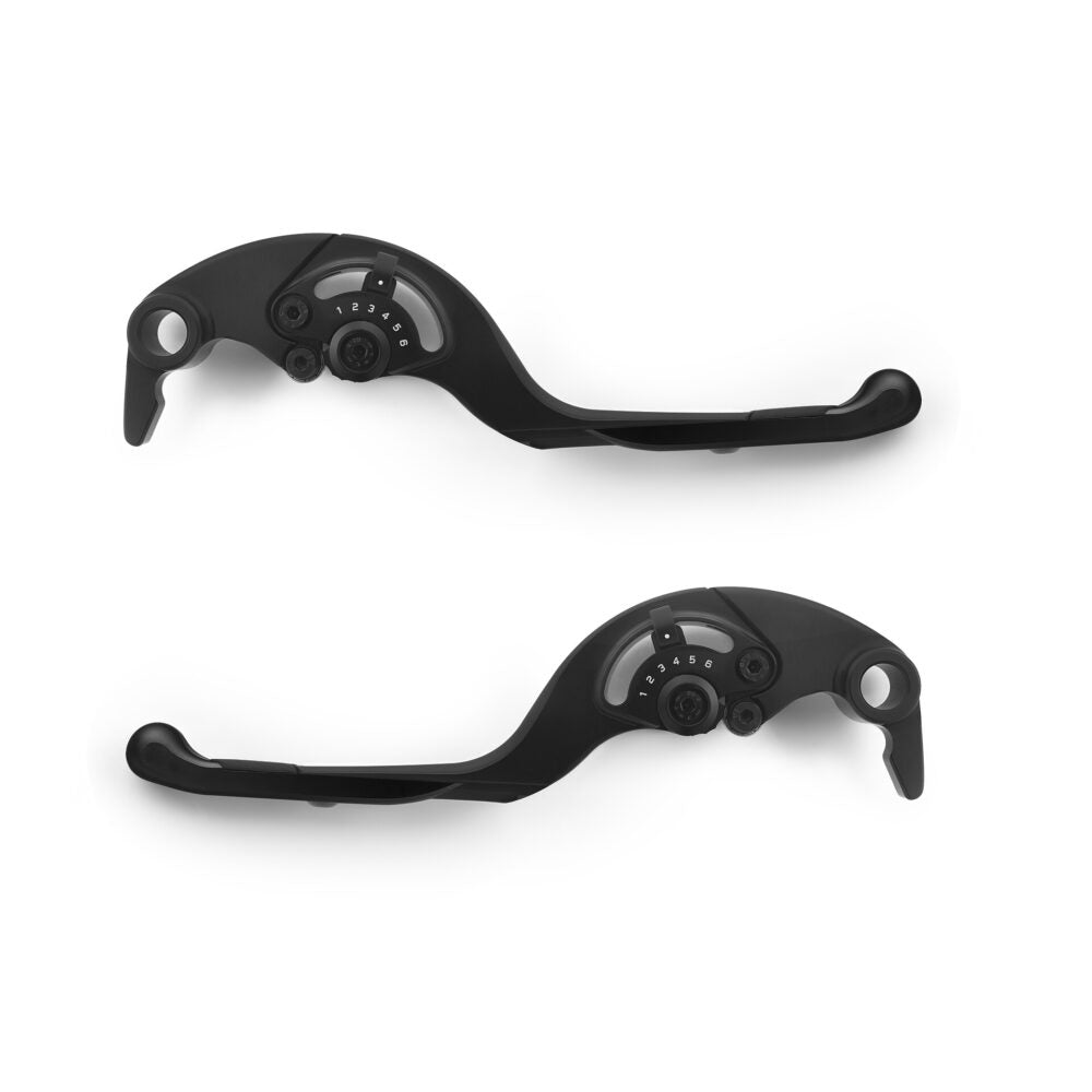 Rizoma Brake Lever Kit - Black / Front / Rear