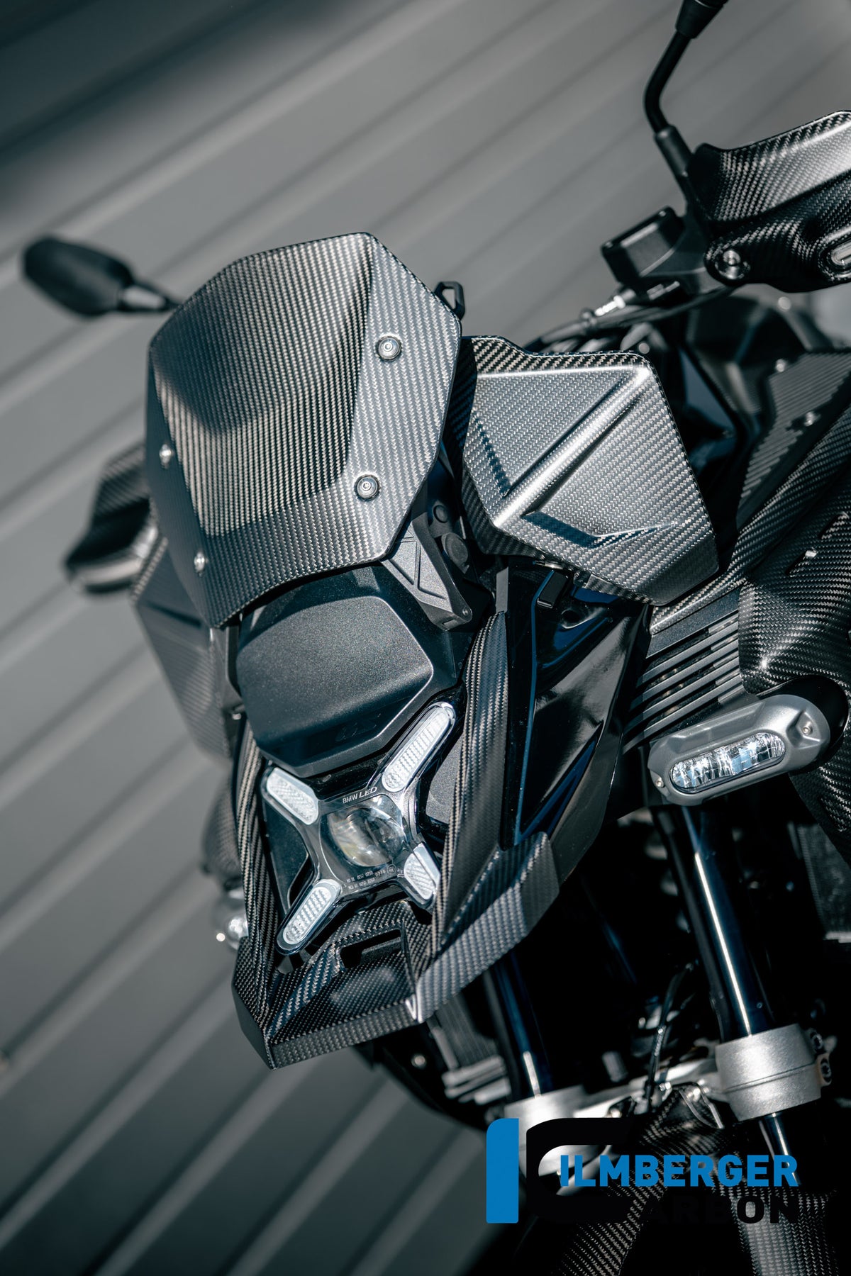 Ilmberger Carbon Air Deflector Left BMW R 1300 GS Adventure - Matte / Twill