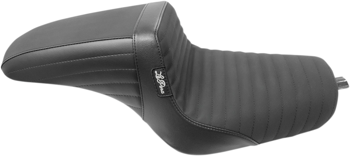 Le Pera Kickflip Seat - Pleated W/ Gripp Tape - Black - XL '10-'22