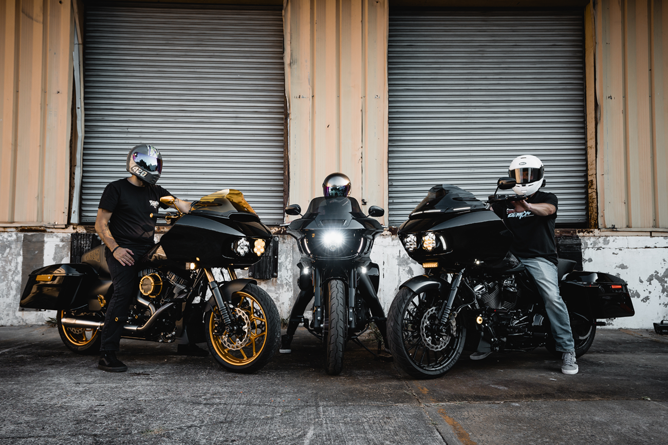 Custom Dynamics Headlight/Fog Light - Shark Demon® - Road Glide