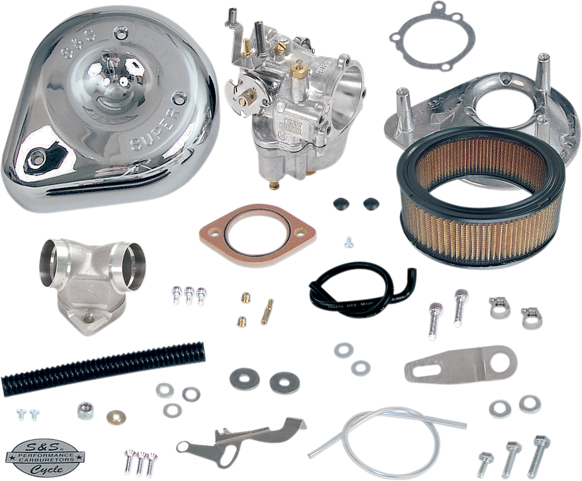 S&amp;S Cycle Super E Carburetor Kit With Manifold - Sportster