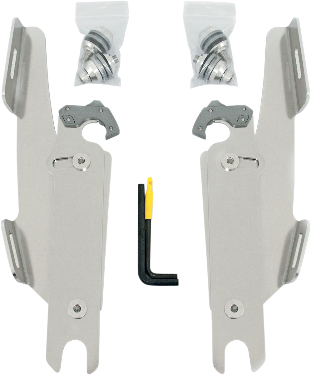 Memphis Shades Batwing Mounting Kit - Covered Forks - Without Lightbar
