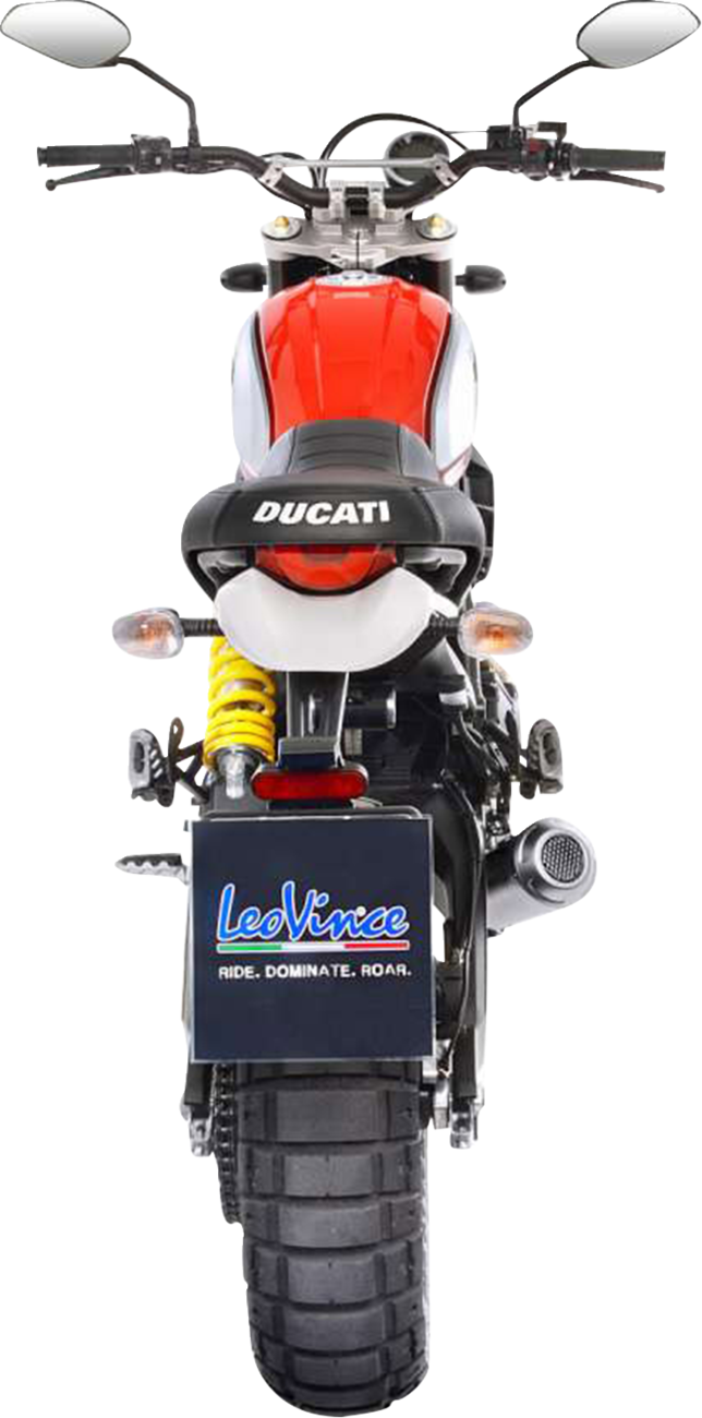 LeoVince LV-10 Muffler - Scrambler Desert Sled
