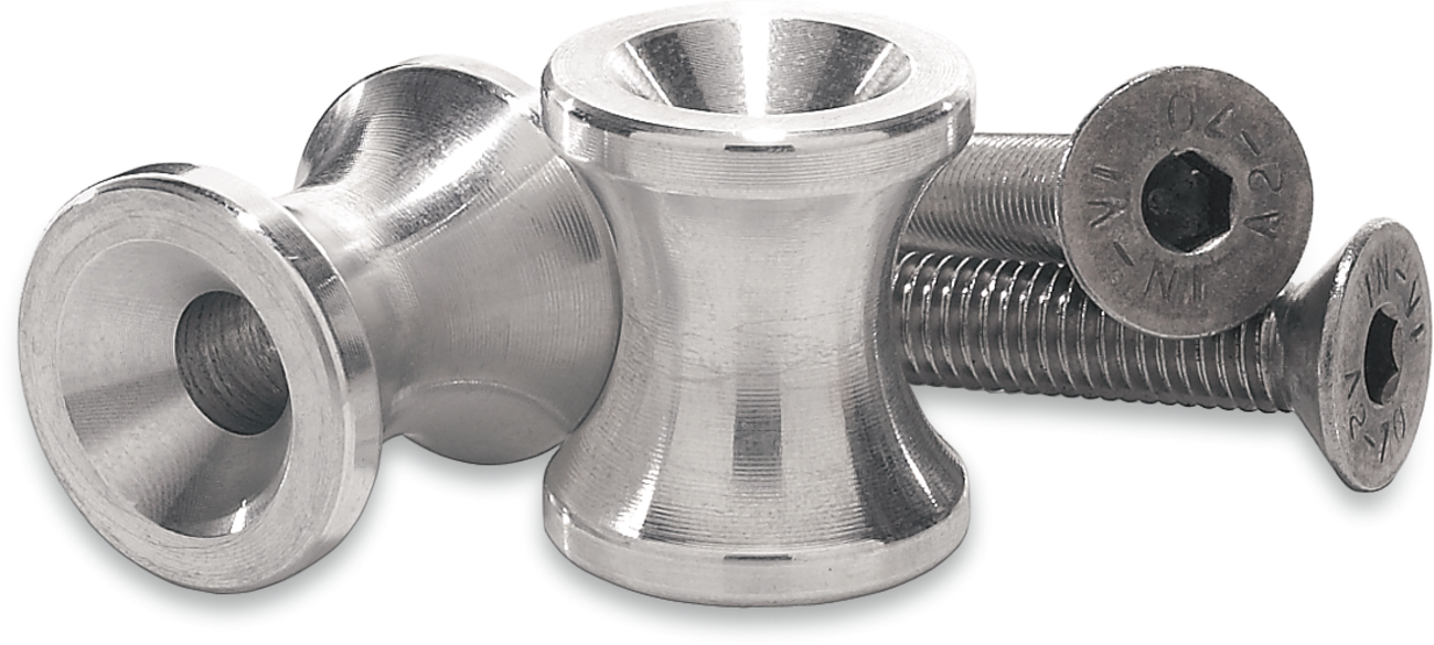 Vortex Swingarm Spool - 10 MM - Silver