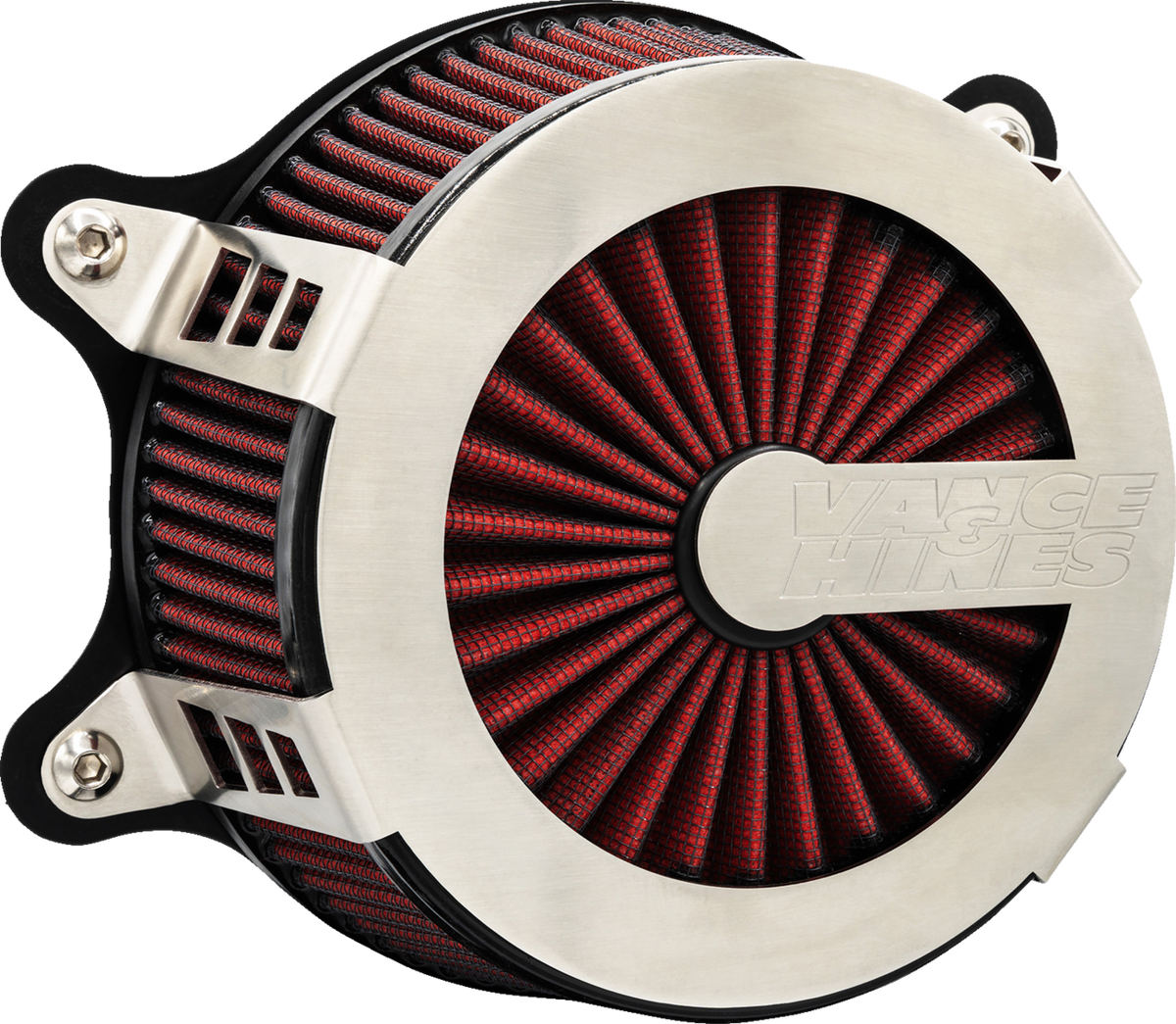 Vance &amp; Hines VO2 Cage Fighter Air Intake Kit - Brushed