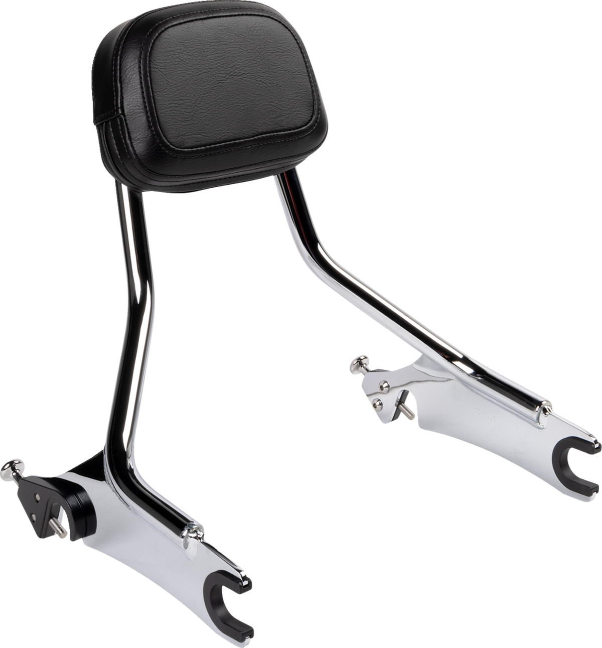 Cobra Detachable Backrest - Chrome - Short - Chieftain