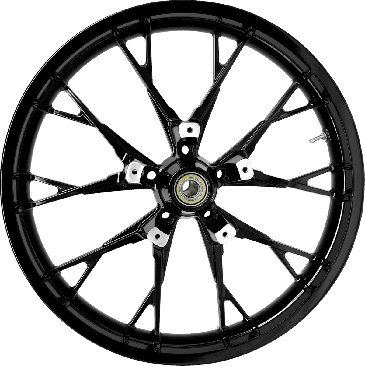 Coastal Moto Wheel - Marlin - Front - Dual Disc/Without ABS - Black - 21x3.5