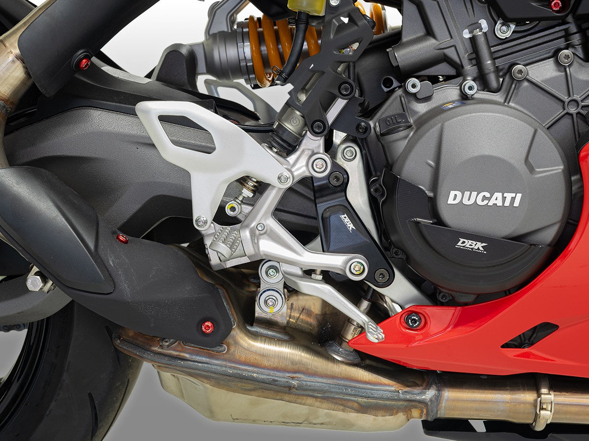 Ducabike DBK PAP06 Panigale V2 MY25 OEM Footrest Rear Plates