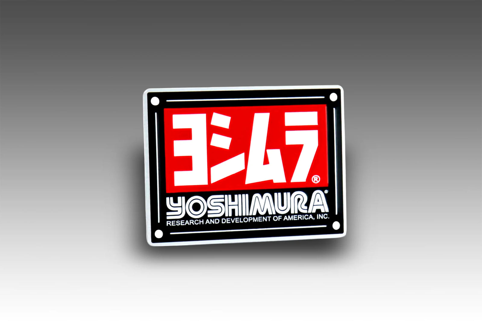 Yoshimura Muffler Name Badge Rs4/Rs4d
