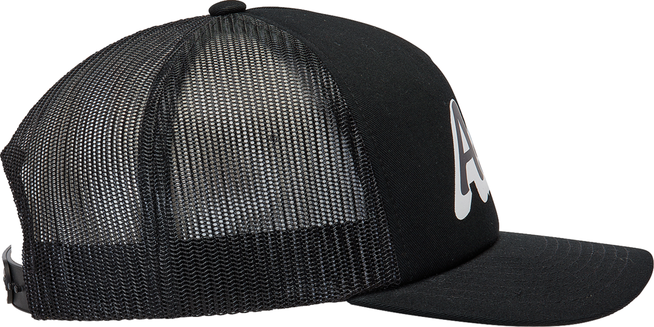 Alpinestars Delivery Trucker Hat - Black/Black - One Size