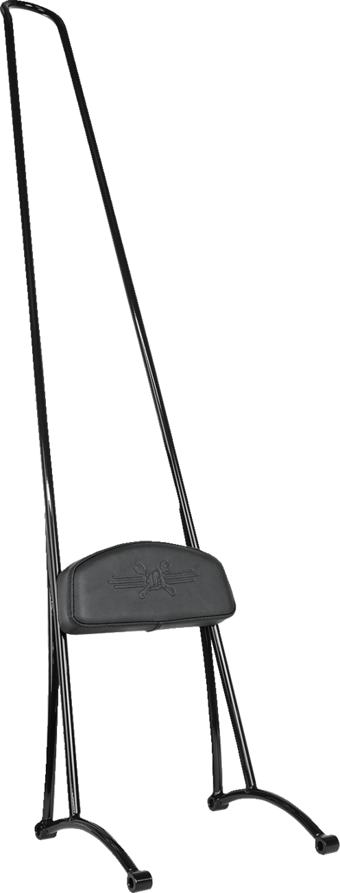 Burly Brand 40" Stupid Tall Sissy Bar - Black - HD Sportster '94-'03