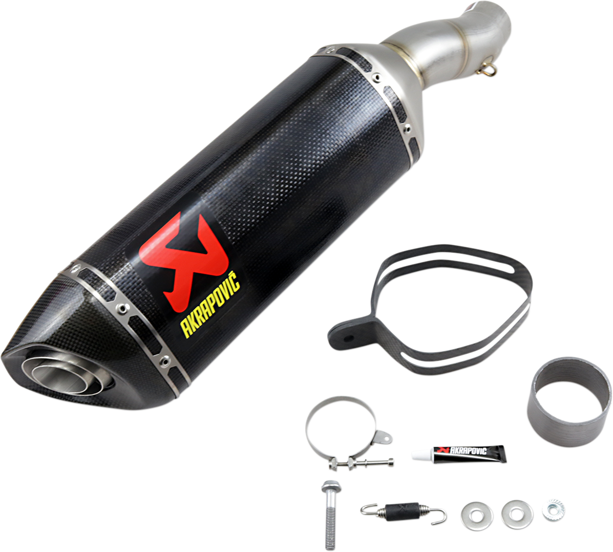 Akrapovic Slip-On Line Muffler - Carbon Fiber