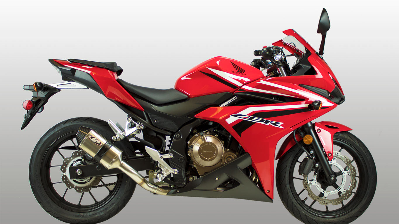 M4 Exhaust Honda-CBR500-2017-Titanium-Full