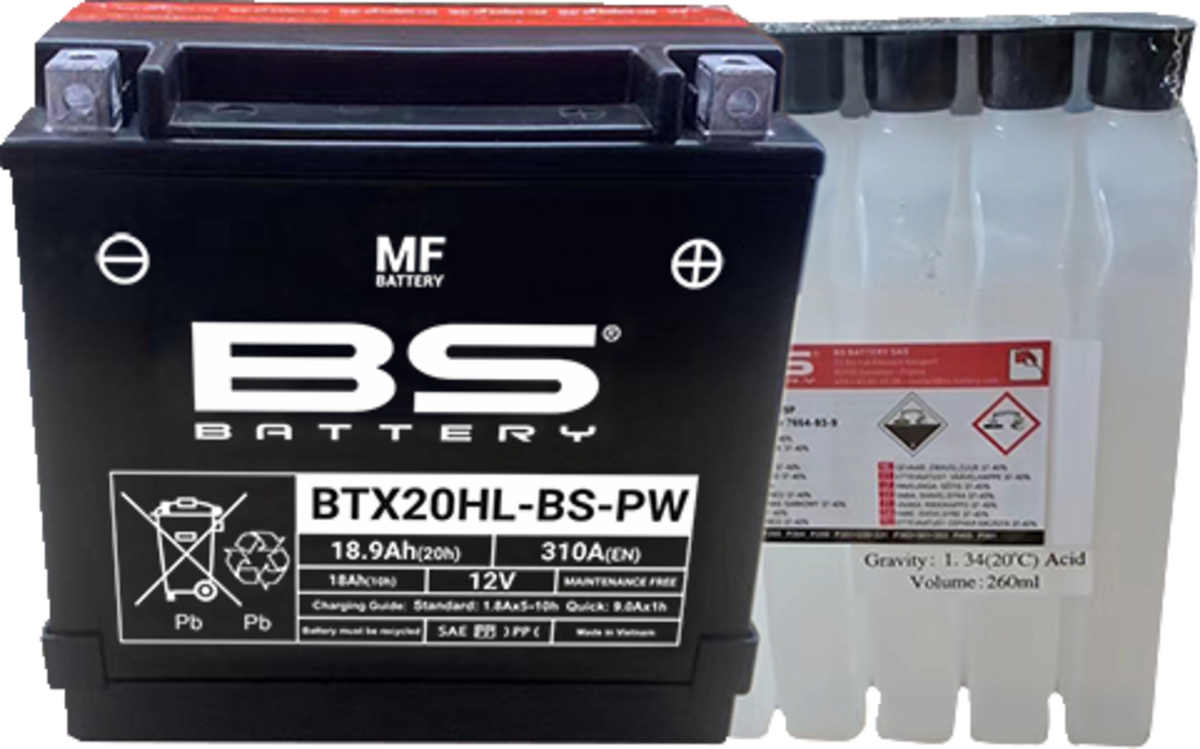 BS Battery Battery - BTX20HL-BS-PW (YTX)