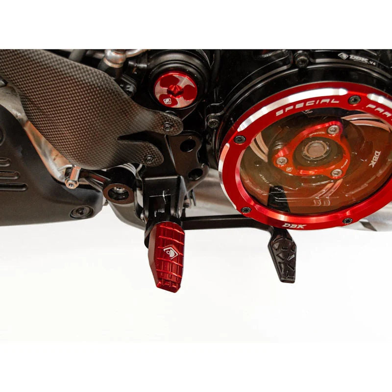 Ducabike DBK CNC Machined Rider Adjustable Footpegs For Diavel V4