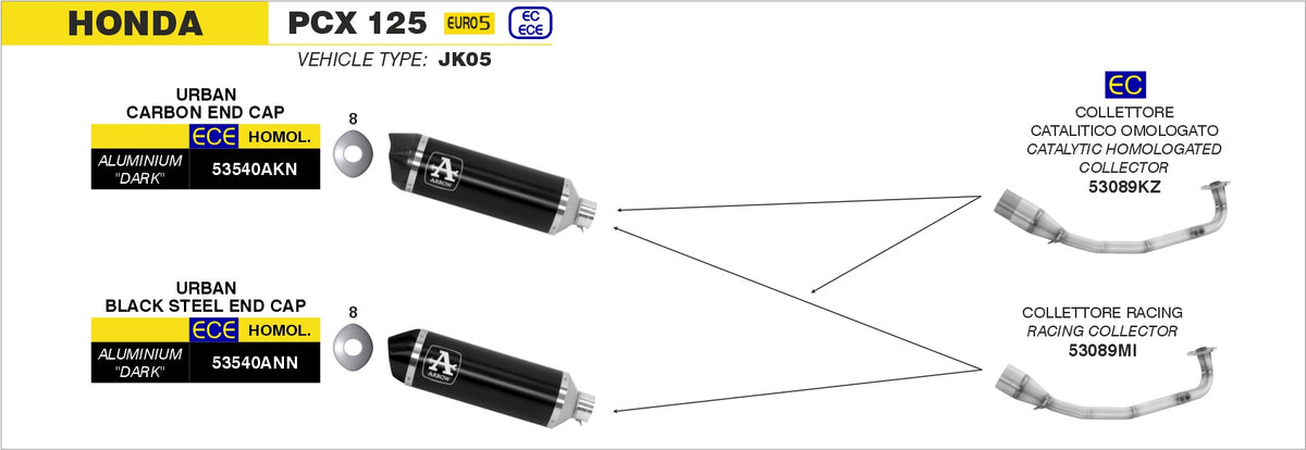 53089MI Racing Header For Urban Exhaust