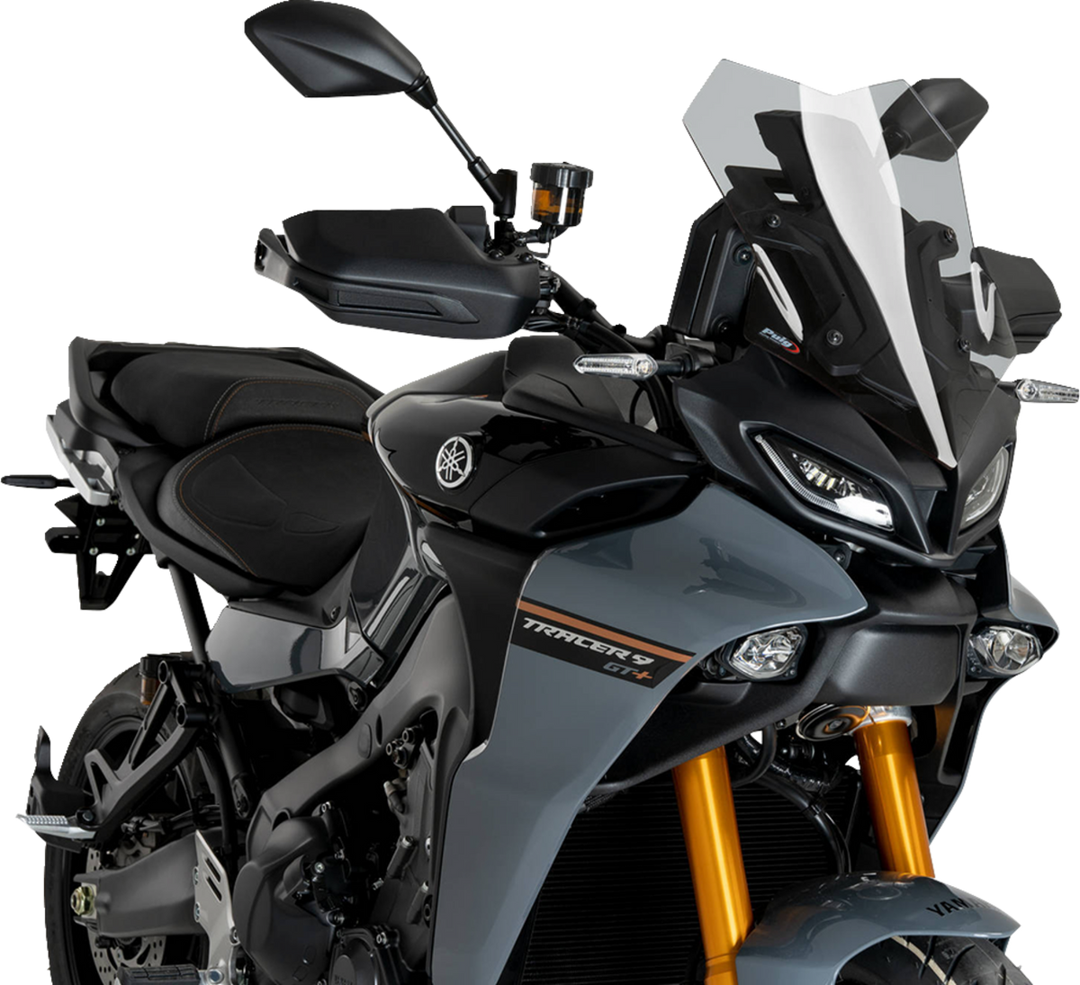 PUIG HI-Tech Parts Sport Windscreen - Light Smoke - Yamaha